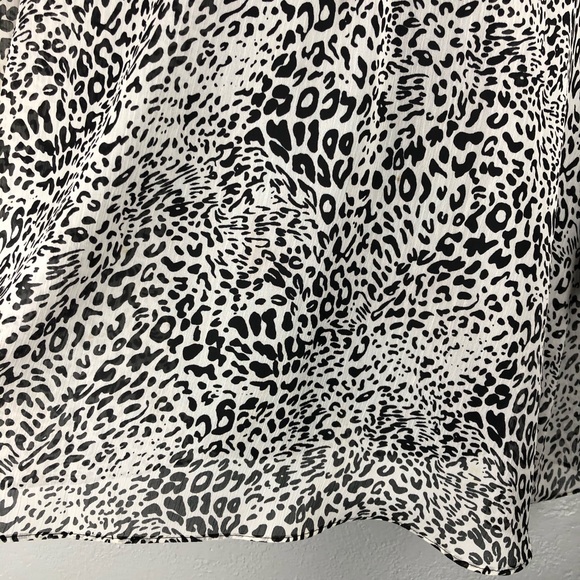 CATO animal print cheetah leopard shirt bl… - Picture 5 of 9